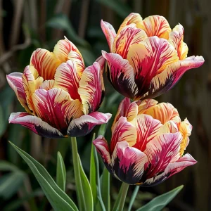 Тюльпан Роял Гарнит купить по цене от 425р. в интернет-магазине «Посадика» с доставкой почтой в в Ивделье и по всей России – [изображение №1].