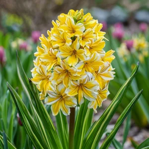 Гиацинт Кримсон Тайфун купить по цене от 2099р. в интернет-магазине «Посадика» с доставкой почтой в в Ивделье и по всей России – [изображение №1].