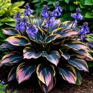 Хоста Пайн Эхо купить по цене от 699р. в интернет-магазине «Посадика» с доставкой почтой в в Ивделье и по всей России – [изображение №1].