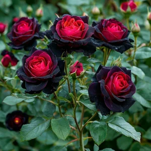 Роза Тень Феникса купить по цене от 402р. в интернет-магазине «Посадика» с доставкой почтой в в Ивделье и по всей России – [изображение №1].